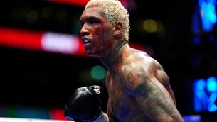 <p>Conor Benn responded well to getting cut. Pic: Bradley Collyer/PA</p>