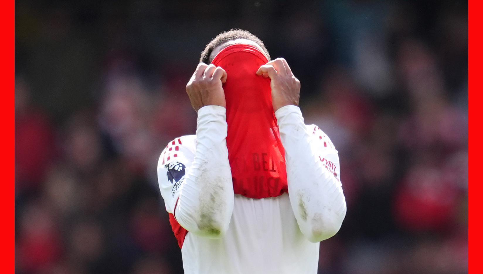 Season on a knife edge for Arsenal after latest stumble