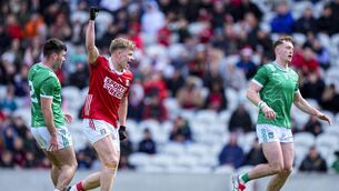 <p>Cork championship debutant Dara Sheedy got the opening goal for his side in the Munster SFC quarter-final against Limerick. Pic: ©INPHO/James Lawlor</p>
