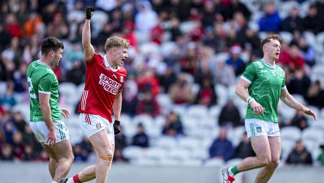 <p>Cork championship debutant Dara Sheedy got the opening goal for his side in the Munster SFC quarter-final against Limerick. Pic: ©INPHO/James Lawlor</p>