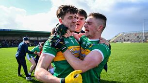 <p>Barry McNulty scored 1-6 for Leitrim in their Connacht SFC quarter-final victory over Sligo. Pic: Tyler Miller/Sportsfile</p>