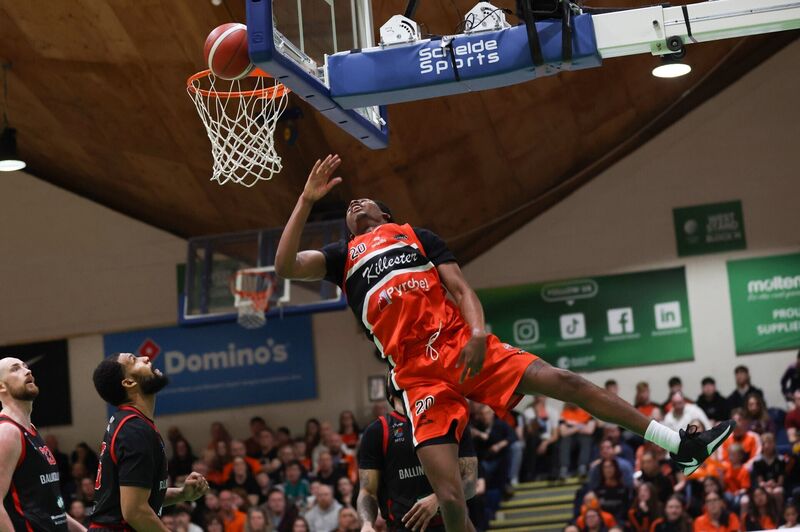 Killester's Robert Braswell IV in action, Pic: ©INPHO/Tom Maher