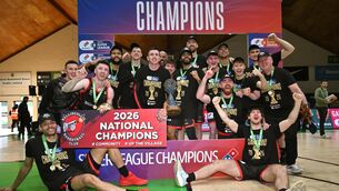 <p>MAKE OURS A DOUBLE: Ballincollig players celebrate with the cup. Pic: Paul Phelan/Sportsfile.</p>
