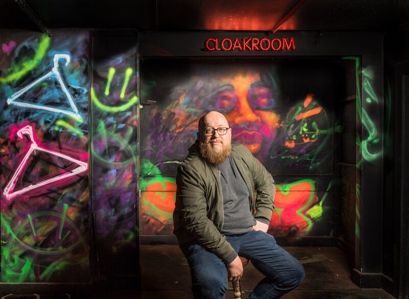 Seán Walsh says bold visuals, immersive design, and a focus on creating unforgettable experienceswill define his new Odyssey nightclub on Hanover St in Cork. Picture: David Creedon