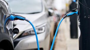<p>Card spending on electric vehicle charging jumped 59% in March, as the fuel crisis intensified, while card spending at service stations increased 9%, according to AIB's spend trend. Picture: John Walton/PA Wire</p>