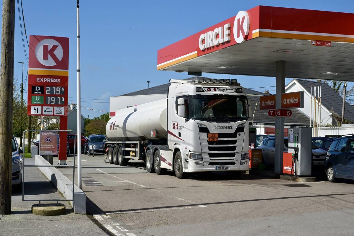 A tanker delivery arrives at a circle K filling station in tralee at 3.02pm on Sunday. Picture: Domnick Walsh A tanker delivery arrives at a circle K filling station in tralee at 3.02pm on Sunday. Picture: Domnick Walsh