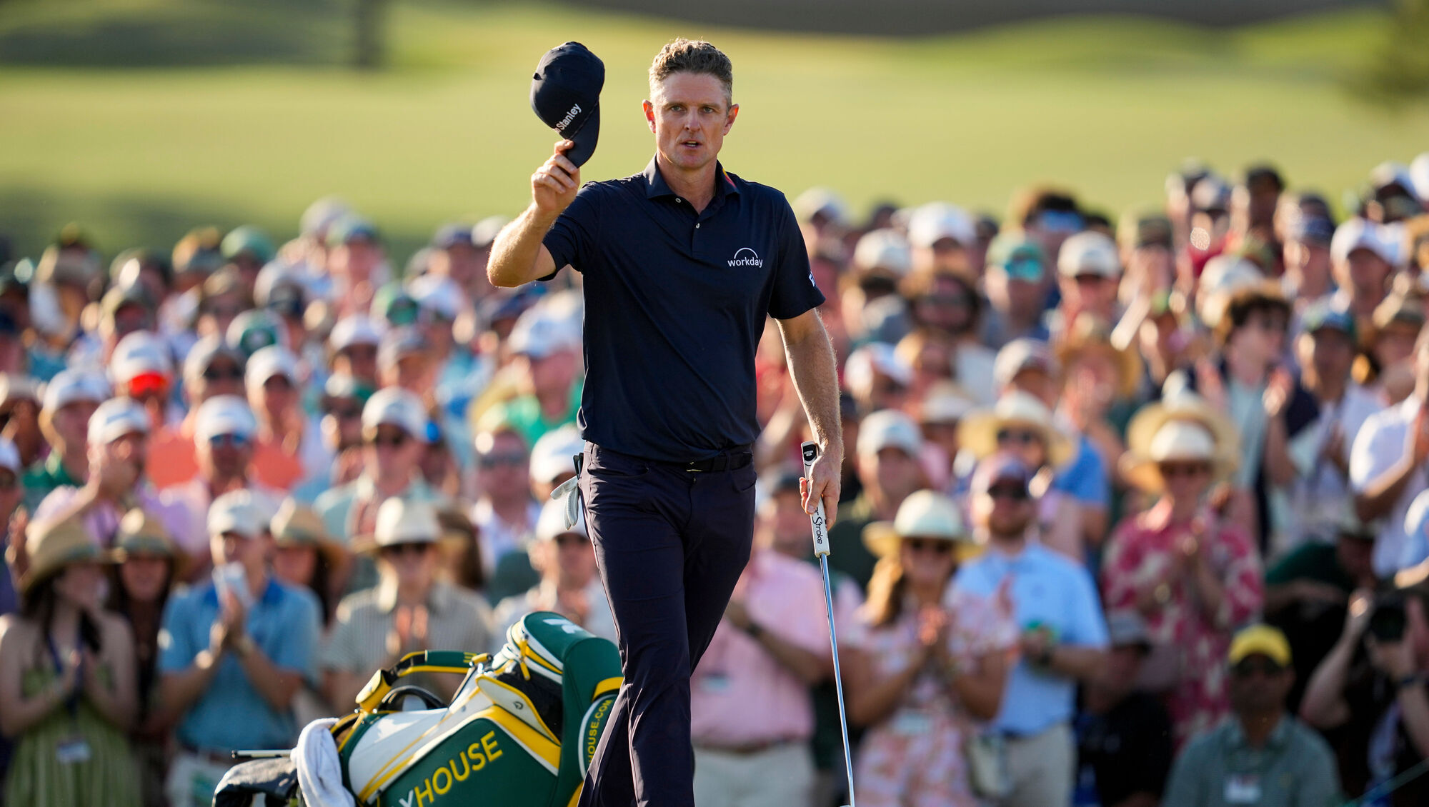 Justin Rose frustrated as chance to end long wait for Masters title escapes him