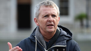 <p>Richard Boyd Barrett said the protests were a big test (PA)</p> <p>Richard Boyd Barrett said the protests were a big test (PA)</p>