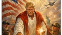 Trump posts image of himself as Jesus-like figure as Pope Leo responds to president's criticism