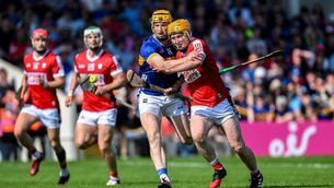 <p>Tipperary play Cork at 4pm on Sunday at Semple Stadium in Thurles. Pic: Daire Brennan/Sportsfile</p>