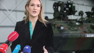 <p> Foreign affairs and defence minister Helen McEntee at Curragh Camp last year. She told RTÉ 'things at senior level can be improved' when asked if justice minister Jim O'Callaghan had consulted with her before expressing his intention to request Defence Forces assistance amid the fuel price protests. File picture: Eamonn Farrell/RollingNrews</p> <p> Foreign affairs and defence minister Helen McEntee at Curragh Camp last year. She told RTÉ 'things at senior level can be improved' when asked if justice minister Jim O'Callaghan had consulted with her before expressing his intention to request Defence Forces assistance amid the fuel price protests. File picture: Eamonn Farrell/RollingNrews</p>