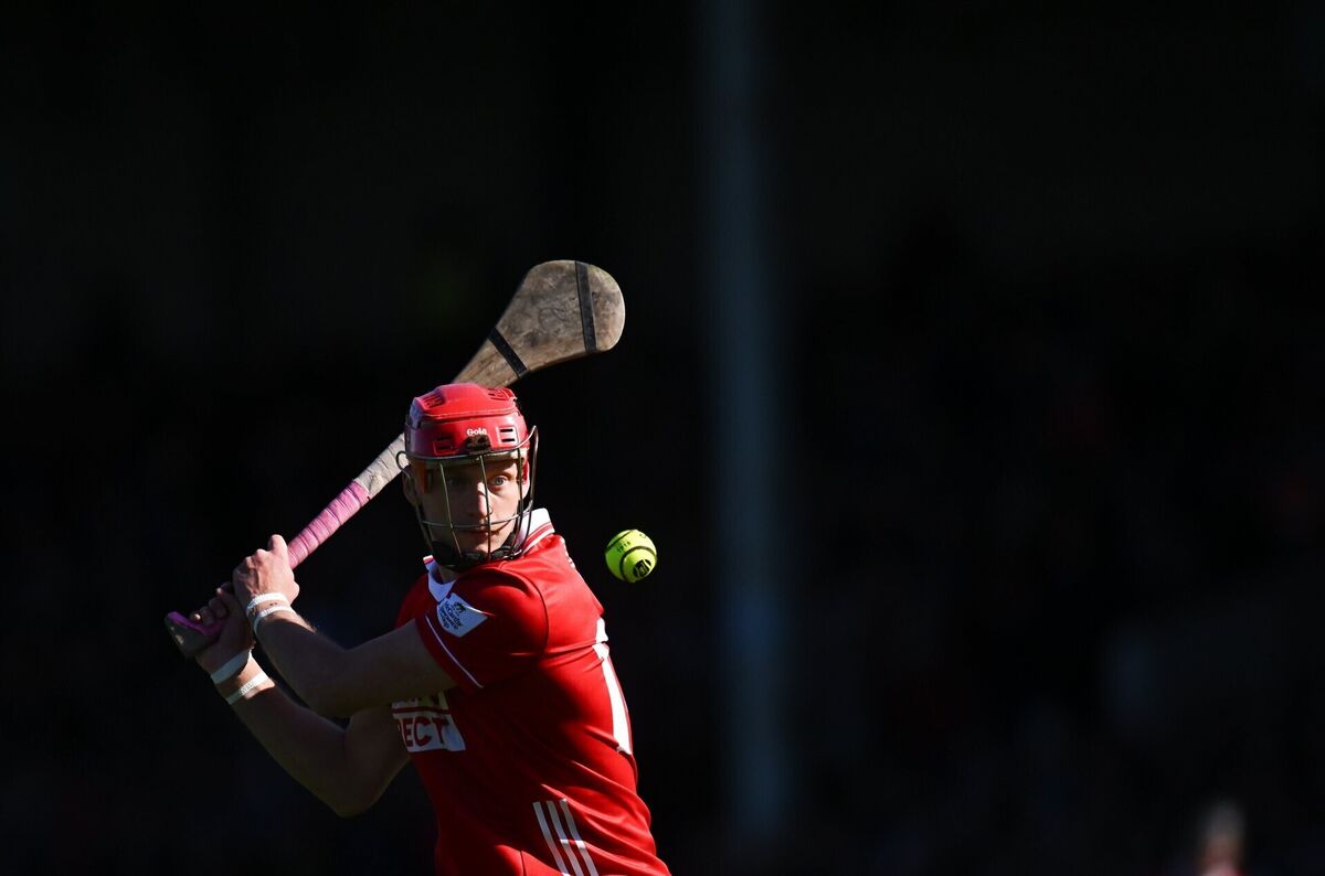 5 April 2026; Alan Connolly of Cork scores a point from a free during the Allianz Hurling League Division 1A final match between Limerick and Cork at TUS Gaelic Grounds in Limerick. Photo by Piaras Ă“ MĂdheach/Sportsfile 5 April 2026; Alan Connolly of Cork scores a point from a free during the Allianz Hurling League Division 1A final match between Limerick and Cork at TUS Gaelic Grounds in Limerick. Photo by Piaras Ă“ MĂdheach/Sportsfile
