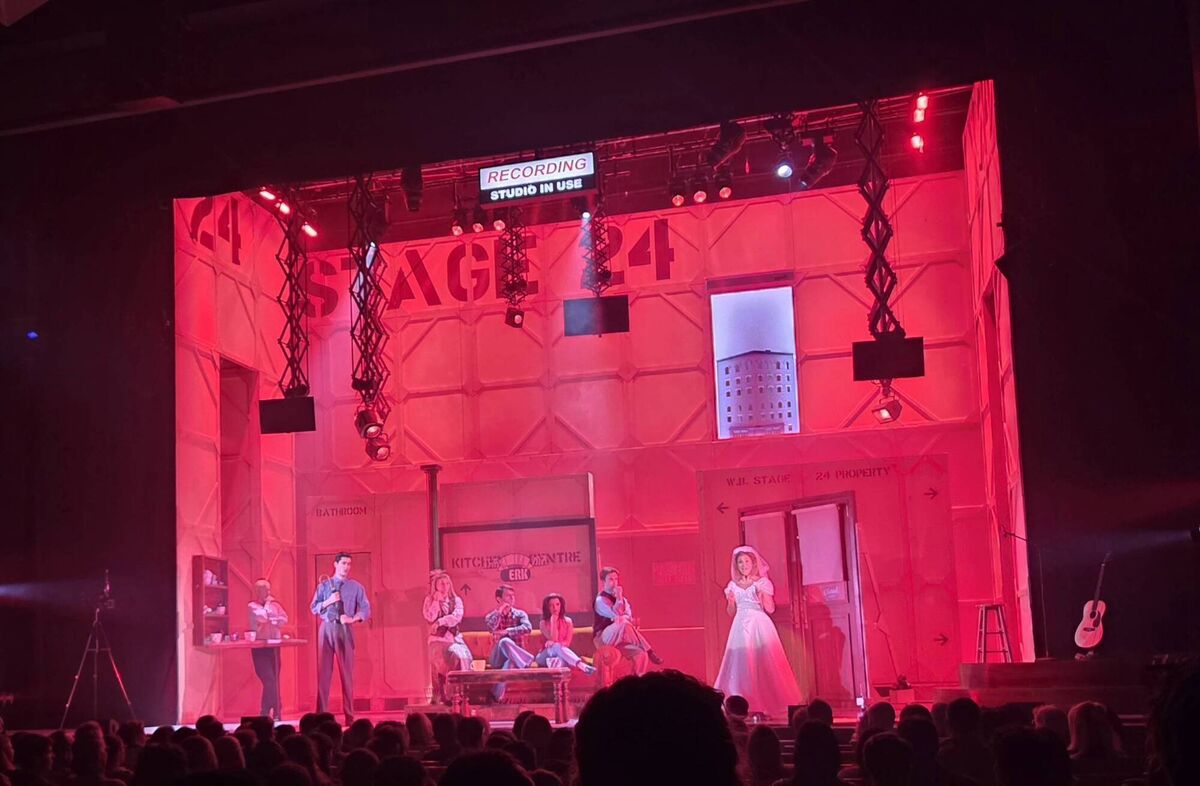 A scene from FRIENDS! The Musical Parody at Cork Opera House