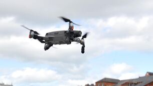 <p>The council’s director of planning and integrated development, said drone 'infrastructure' such as drone bases or drone delivery hubs may require planning permission. Picture: Larry Cummins</p>