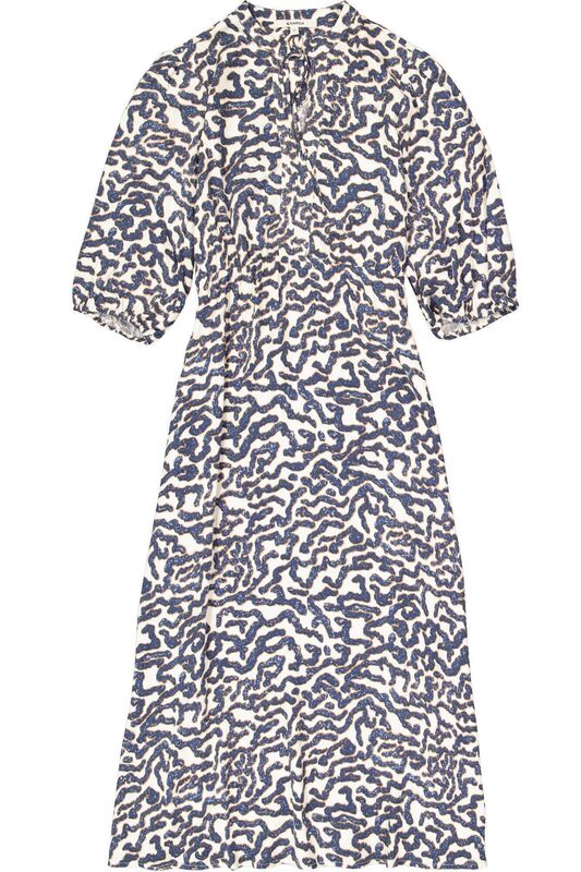 Navy Print Dress, €69.99, Garcia at Kimono