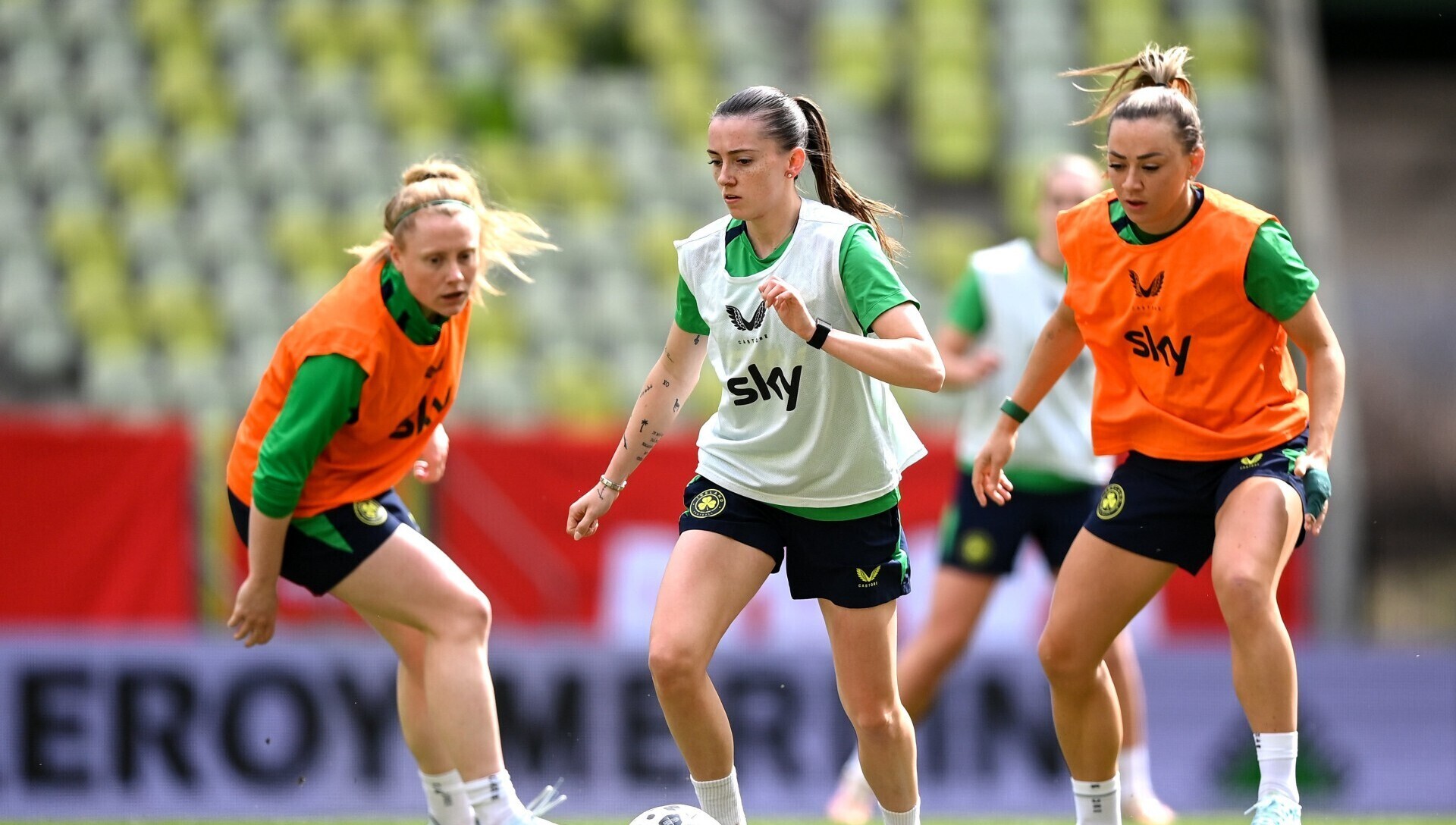 Ireland striker Carusa out of crunch World Cup qualifier in Poland