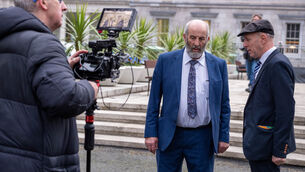 <p>Danny Healy-Rae and Michael Healy-Rae. Picture: Alan Rowlette/RollingNews.ie</p>