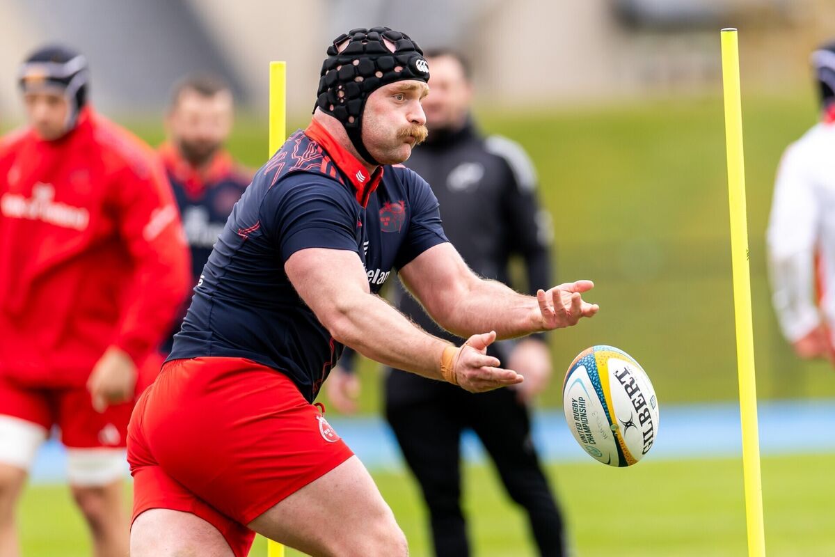 Munster forwards coach Alex Codling said the province has missed prop Oli Jager. Pic: ©INPHO/Morgan Treacy Munster forwards coach Alex Codling said the province has missed prop Oli Jager. Pic: ©INPHO/Morgan Treacy
