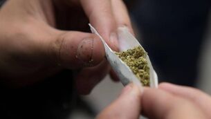 <p>Accused was found with three wraps of cannabis worth about €100, court told. Picture: Getty</p>