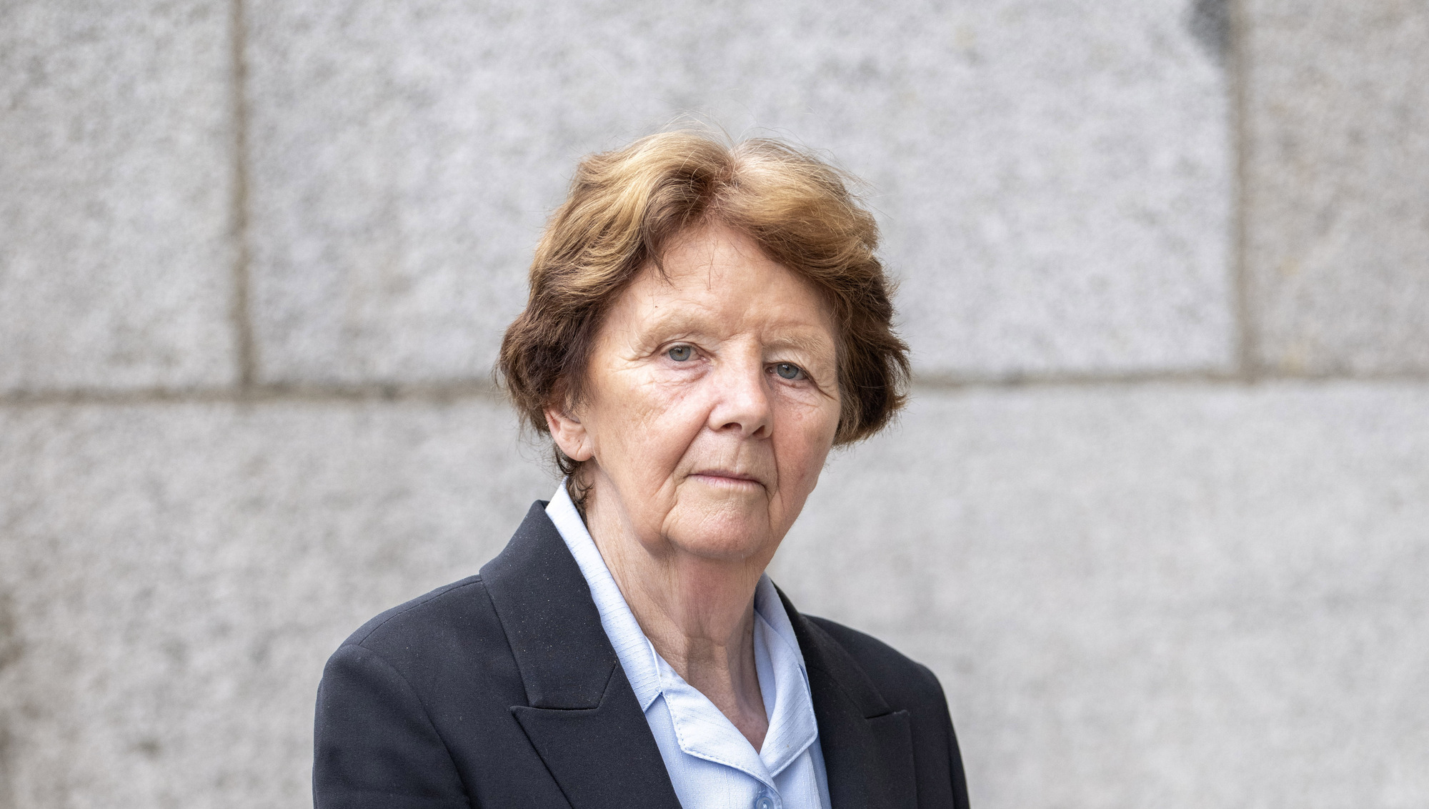  Marie Thornton pictured outside the High Court