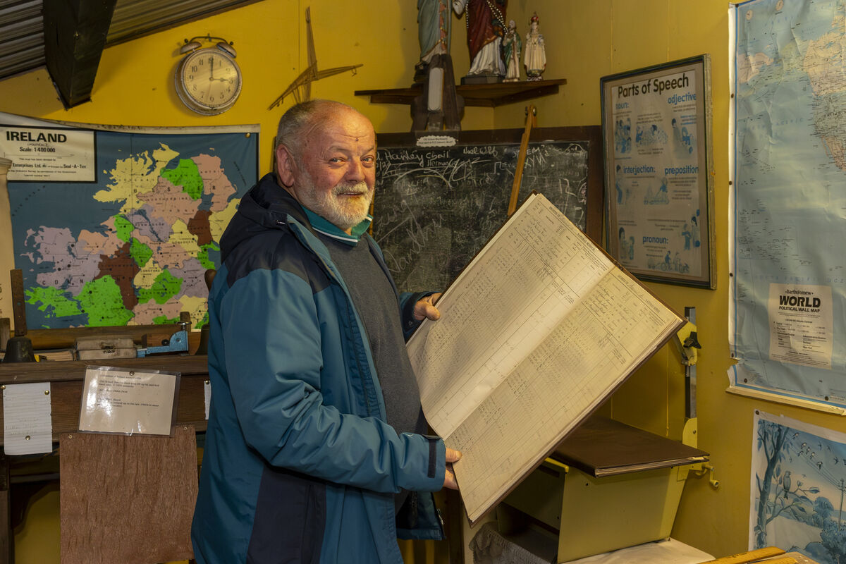 Denis O'Connor at his museum. Picture: Kieran Ryan-Benson