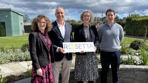 <p>(Left to right) Ciara McDonagh, head of Teagasc’s Food Industry Development Department, Angelo Galalato, food technologist at Teagasc, Professor Maeve Henchion, Teagasc, Shay Hannon, manager of the National Prepared Food Consumer Centre. </p> <p>(Left to right) Ciara McDonagh, head of Teagasc’s Food Industry Development Department, Angelo Galalato, food technologist at Teagasc, Professor Maeve Henchion, Teagasc, Shay Hannon, manager of the National Prepared Food Consumer Centre. </p>