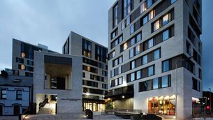 <p>UCC's impressive Crows Nest student accommodation. The company which manages student accommodation on behalf of the university recorded profits of €2.8m in 2025, with turnover rising to €13.6m.</p>
