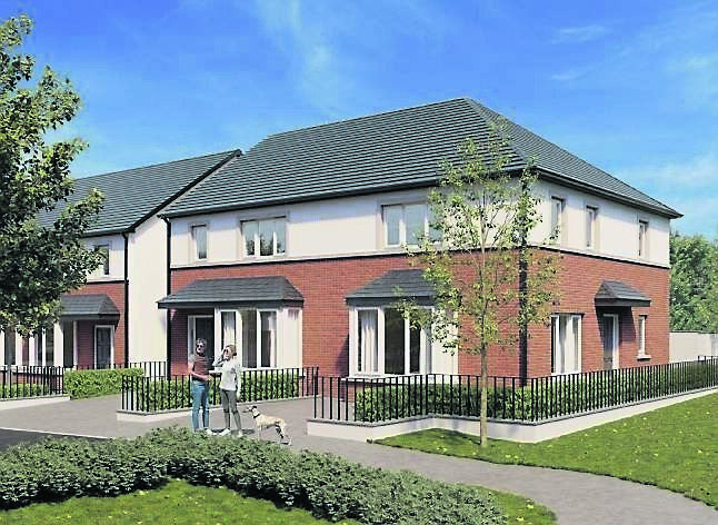 CGI of a 3-bed semi-d at the O'Flynn Group Dunkettle scheme