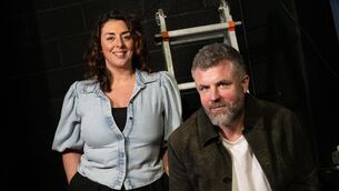 <p>Mick Flannery and Julie Kelleher during rehearsals for The House Must Win. Picture: Chani Anderson</p>