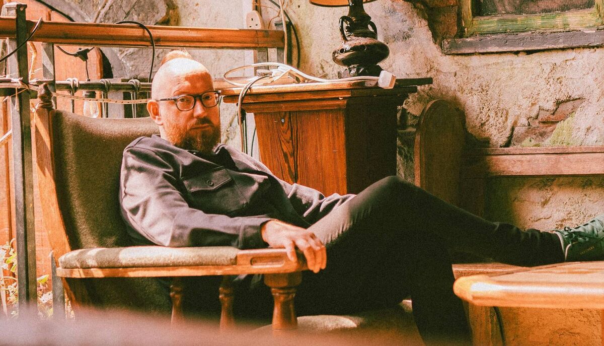 Pat Carey aka How I Became a Wave plays Music Zone in Togher, Cork, for Record Store Day. Picture: Celeste Burdon