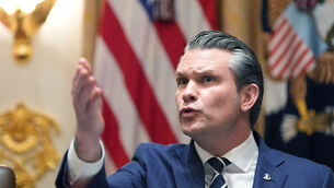 <p>Defense Secretary Pete Hegseth speaks during a Cabinet meeting at the White House, Thursday, March 26, 2026, in Washington. Picture: AP Photo/Alex Brandon</p>