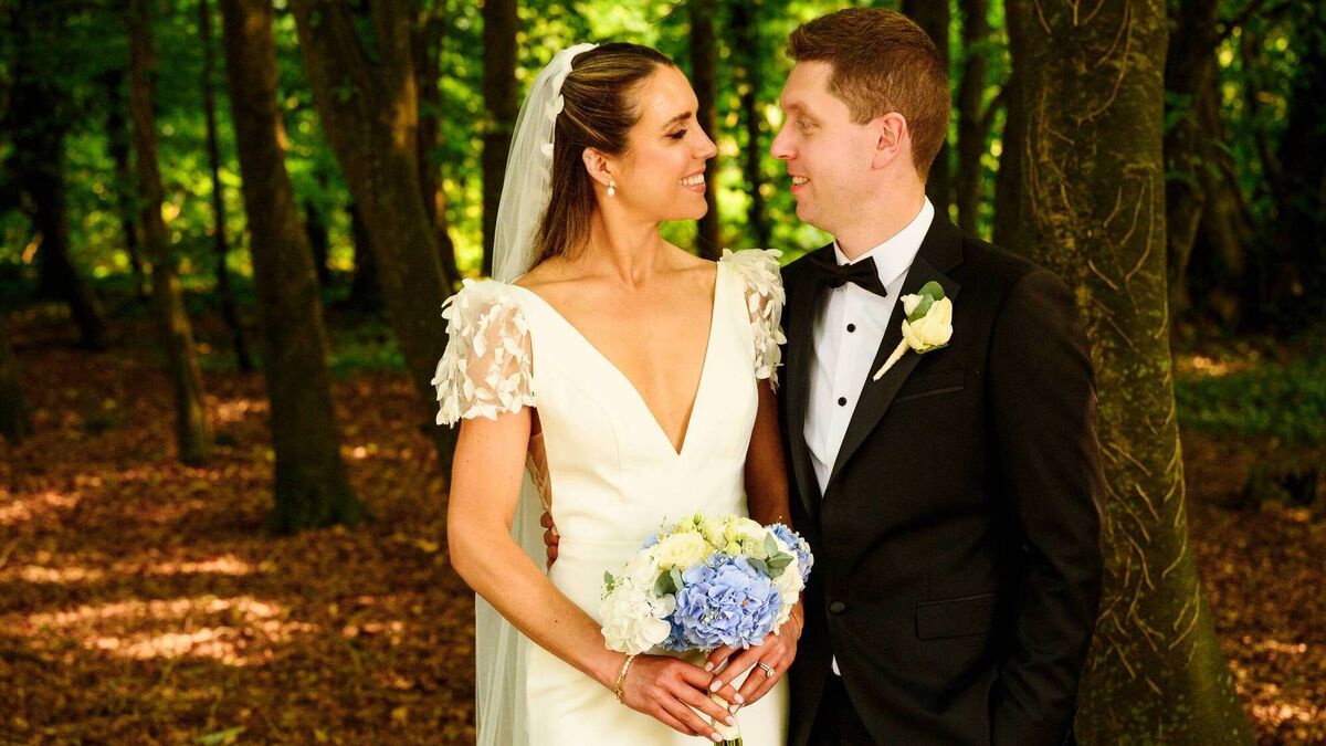 Wedding of the Week: ‘The cliché is true — it was the best, and fastest, day of our lives’