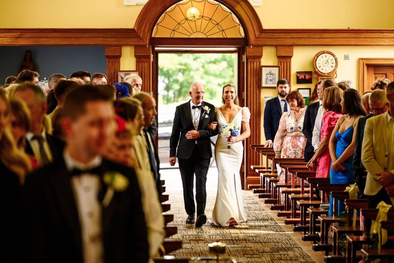 Aoife McCarthy with her dad John McCarthy. 
