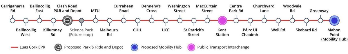 Cork Luas Route Cork Luas Route