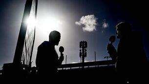 <p>A dense language now has to be interpreted and parsed as we watch lads throw the ball to each other on the football field. Pic: Piaras Ó Mídheach/Sportsfile</p>