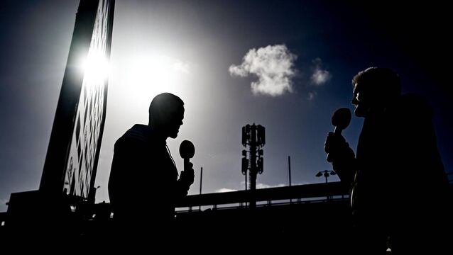 <p>A dense language now has to be interpreted and parsed as we watch lads throw the ball to each other on the football field. Pic: Piaras Ó Mídheach/Sportsfile</p>