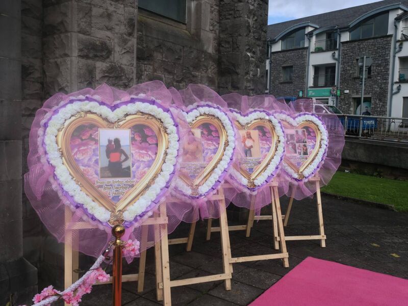 The funeral of Scarlett Faulkner at St Munchin’s church in Limerick On Friday, April 17. Picture: Brendan Gleeson