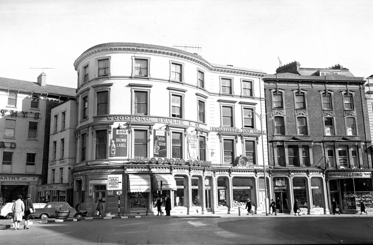 Variety Stores shop on Daunt Square, in March 1967