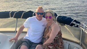 <p>Peter and Paula celebrated their 25th anniversary in Lanzarote.</p>