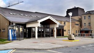 <p>The man is understood to have received burn injuries to his hands and was taken to University Hospital Waterford. File picture</p>