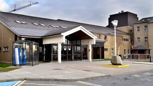 <p>The man is understood to have received burn injuries to his hands and was taken to University Hospital Waterford. File picture</p>