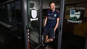 <p>Actor Chris O'Dowd at the Boyle GAA club in Boyle, Roscommon. Picture: David Fitzgerald/Sportsfile</p>