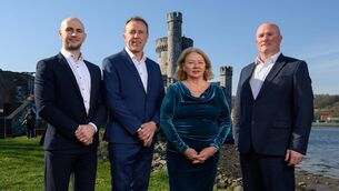 <p>Stephen O’Driscoll and Mark Ryan of MWM Group, with Sandra Maher and John Barrett of Inspire Financial. </p>