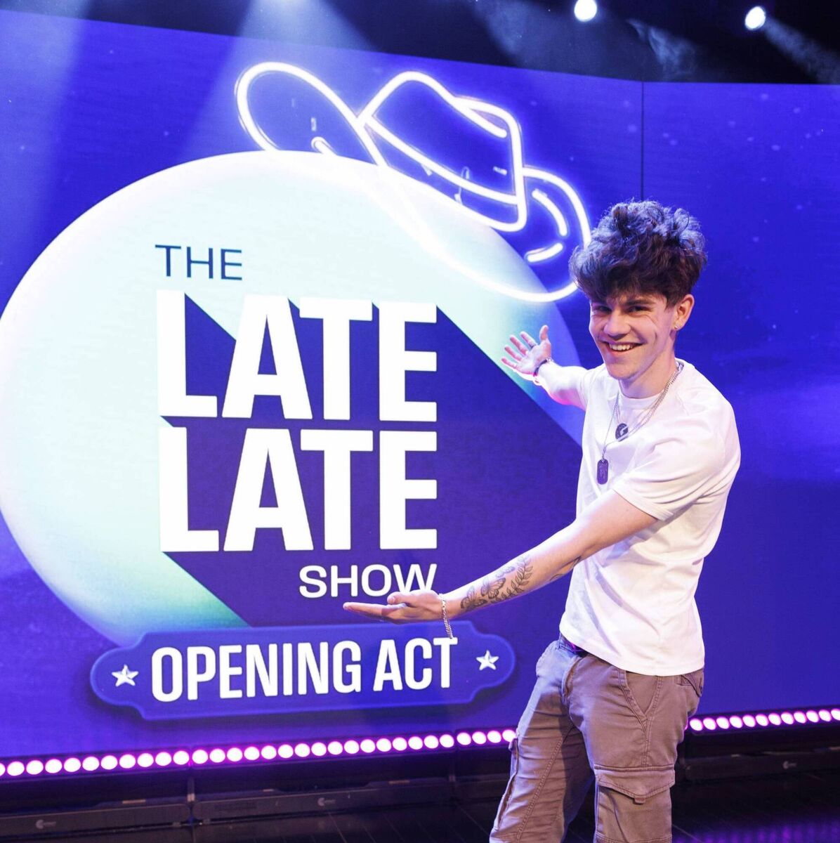 Jesse Sludds is the winner of the inaugural Late Late Show Opening Act