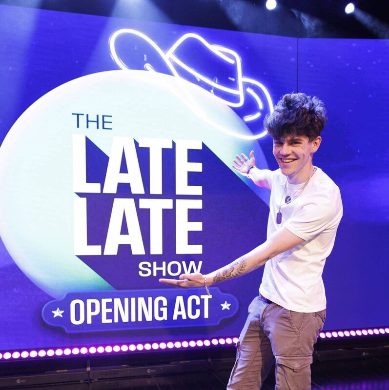 Jesse Sludds is the winner of the inaugural Late Late Show Opening Act
