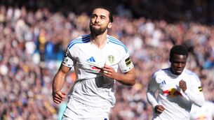 <p>A Dominic Calvert-Lewin goal from a penalty sealed a 3-0 win for Leeds against Wolves. Pic: Mike Egerton/PA Wire.</p>