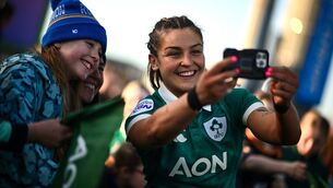 <p>Ireland captain Erin King: "We know what this squad is capable of and we really showed it in that first half."<br> Shauna Clinton/Sportsfile</p>