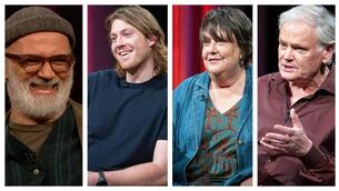 <p>Tommy Tiernan Show: Tommy Tiernan with guests Peter Claffey; Kathy Burke; and Dr Tony Bates</p>