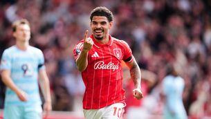 <p>Nottingham Forest's Morgan Gibbs-White scored the first hat-trick of his career against Burnley. Pic: Mike Egerton/PA Wire.</p>