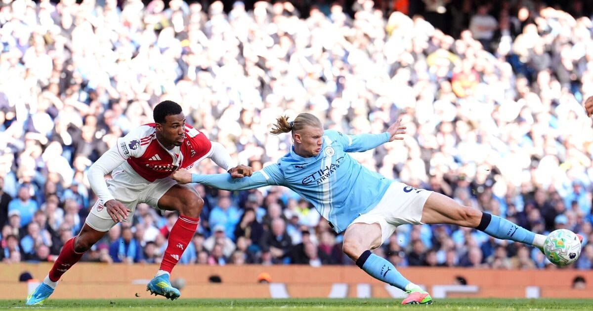 Haaland hits winner as Man City down Arsenal to seize title momentum